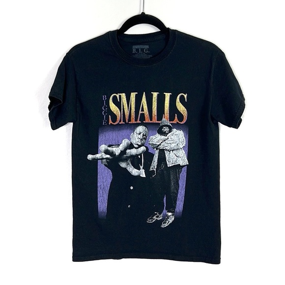 BIGGIE SMALLS Notorious BIG graphic print tee size Small - Picture 1 of 9